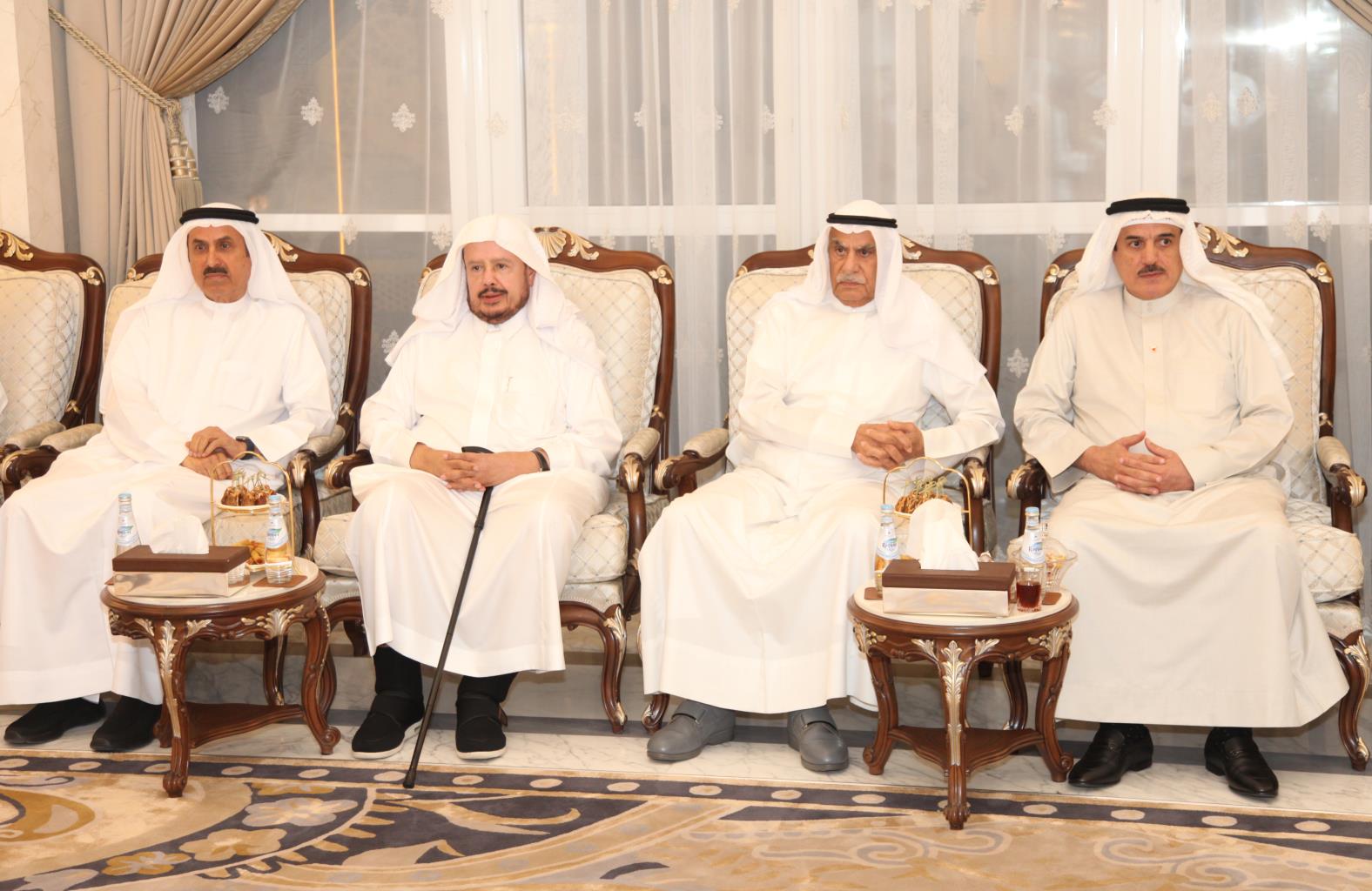 رئيس مجلس الشورى القطري يولم على شرف رؤساء البرلمانات الخليجية بحضور السعدون 